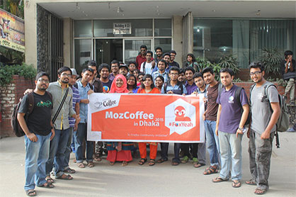 MozCoffee event